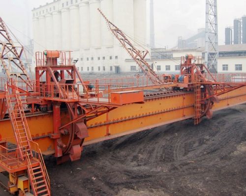 Single Bridge - Reclaimer نوع سطلی چرخ